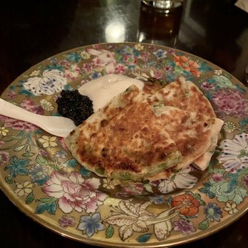 Queen's English - Scallion Pancakes with Caviar - Hong Kong Style Cafe Near Me - Washington, DC, District of Columbia Queen's English - Scallion Pancakes with Caviar - Hong Kong Style Cafe Near Me - Washington, DC, District of Columbia