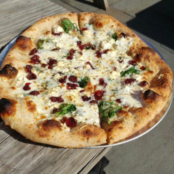 Flatbread - Providence - Veggie special 8/21/16: feta, spinach, cranberries. - Pizza Near Me - Providence, Rhode Island