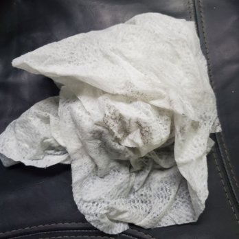 Alaska Airlines - This is how clean my husband's wall, window and front and back of his food tray. - Airlines Near Me - Dallas, Texas