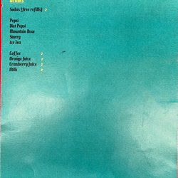 The 372 - Menu