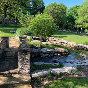 Backyard Depot - a stone bridge over a stream - Landscaping Near Me - Bixby, Oklahoma Backyard Depot - a stone bridge over a stream - Landscaping Near Me - Bixby, Oklahoma