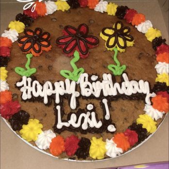 Great American Cookies - Birthday cookie cake - Desserts Near Me - Houston, Texas Great American Cookies - Birthday cookie cake - Desserts Near Me - Houston, Texas