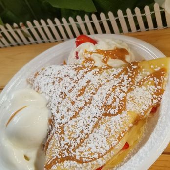 Crepe Guru - Cheesecake crepe with dulce de leche - Creperies Near Me - Jersey City, New Jersey Crepe Guru - Cheesecake crepe with dulce de leche - Creperies Near Me - Jersey City, New Jersey