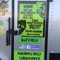 zombie wings - Menu