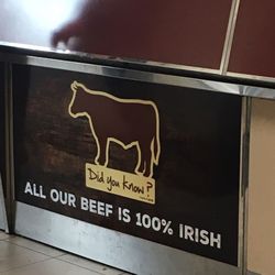 Takeaway Ratoath Katys - Beef = Irish beef. Did not try the burgers