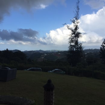 Asador San Miguel - View from the terrace - Latin American Near Me - Cedro Arriba, Puerto Rico Asador San Miguel - View from the terrace - Latin American Near Me - Cedro Arriba, Puerto Rico