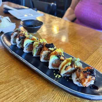 Maji Sushi - Special Dragon Roll - Sushi Bars Near Me - Dallas, Texas Maji Sushi - Special Dragon Roll - Sushi Bars Near Me - Dallas, Texas