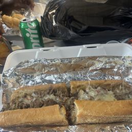 Philly cheesesteak 100% ribeye Philly cheesesteak 100% ribeye