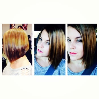The Esani Institute - I cut off 10 inches and had blonde highlights put in - Hair Salons Near Me - Alpharetta, Georgia The Esani Institute - I cut off 10 inches and had blonde highlights put in - Hair Salons Near Me - Alpharetta, Georgia