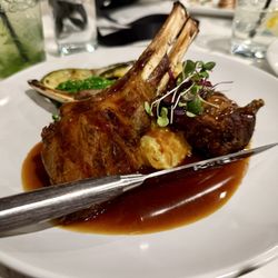 5th Street Kitchen - Lamb chops done rare, great tasting glaze, veggies were all fresh tasting. 10/10 rating from Bryce!
