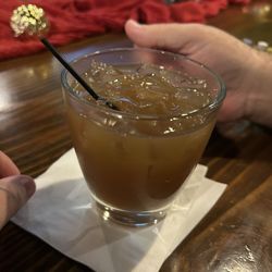 Salted Carmel moonshine with sprite