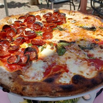 Bettina - 1/2 Pepperoni 1/2 Margherita - Pizza Near Me - Santa Barbara, California Bettina - 1/2 Pepperoni 1/2 Margherita - Pizza Near Me - Santa Barbara, California
