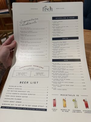 Menu photo 2 The Finch Nashville, TN