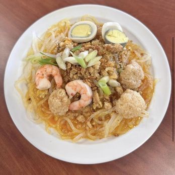 Kalye Cuisine - Shrimp Palabok - Filipino Near Me - North Canton, Ohio Kalye Cuisine - Shrimp Palabok - Filipino Near Me - North Canton, Ohio