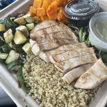 No Limits Cafe - Chicken chimichurri bowl to-go (sauce on the side) - SO GOOD!! - Sandwiches Near Me - Red Bank, New Jersey No Limits Cafe - Chicken chimichurri bowl to-go (sauce on the side) - SO GOOD!! - Sandwiches Near Me - Red Bank, New Jersey