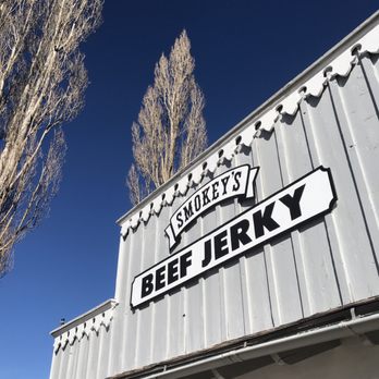 Smokey's Beef Jerky - Front sign. - Candy Stores Near Me - Big Bear Lake, California Smokey's Beef Jerky - Front sign. - Candy Stores Near Me - Big Bear Lake, California