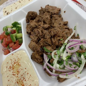 Hot Pan Shawarma Grill - Beef shawarma plte - Mediterranean Near Me - Glendale, California