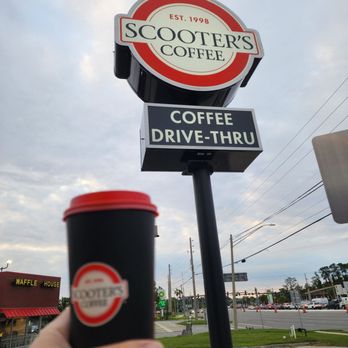Scooter's Coffee - Dirty Chai latte on the first cold day - Coffee & Tea Near Me - Orange Park, Florida