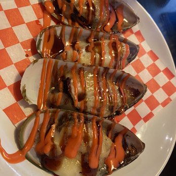 Sushi@Sushi - Baked Mussels - Sushi Bars Near Me - Anaheim, California Sushi@Sushi - Baked Mussels - Sushi Bars Near Me - Anaheim, California
