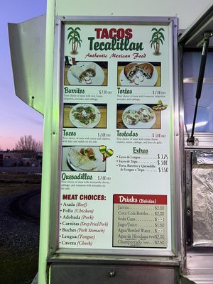 Menu photo 2 Tacos Tecalitlan Bellingham, WA Menu photo 2 Tacos Tecalitlan Bellingham, WA
