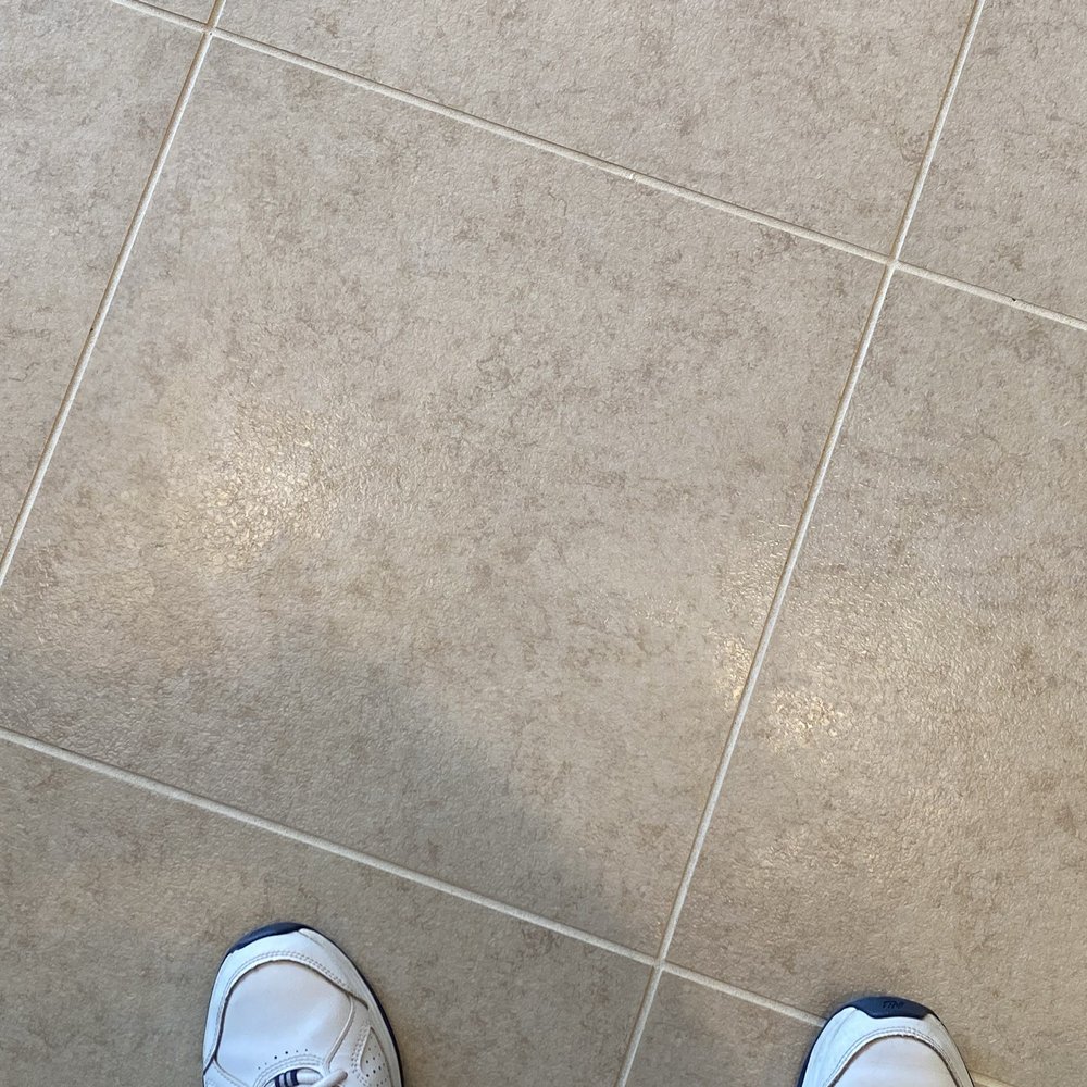 Pro Grout - Very clean white grout lines. - Tiling Near Me