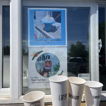 Aloha Fresh - three cups of coffee on a table - Shaved Snow Near Me - Eagle, Idaho Aloha Fresh - three cups of coffee on a table - Shaved Snow Near Me - Eagle, Idaho