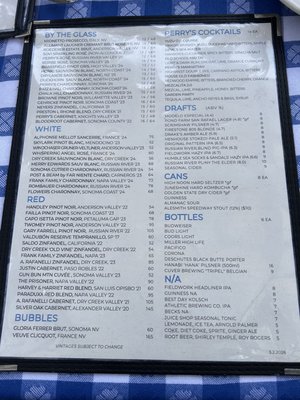 Menu photo 3 Perry’s - Novato Novato, CA