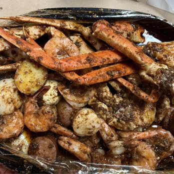 Meet Crab - Combo A - crab, shrimp, scallops, sausage, potatoes n egg! - Seafood Near Me - Albuquerque, New Mexico