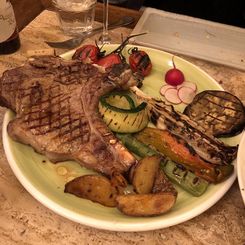 Le Antiche Carrozze - 1/2 kg Florentine steak - Pizza Near Me - Florence, FI