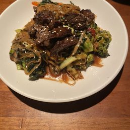 Spicy Thai Noodles with steak bites Spicy Thai Noodles with steak bites
