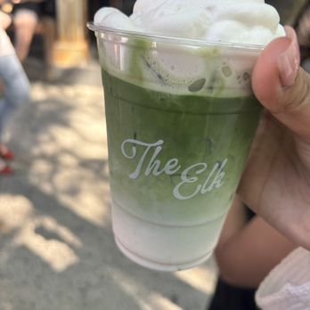 The Elk - Matcha with cold foam - Cafes Near Me - New York, New York The Elk - Matcha with cold foam - Cafes Near Me - New York, New York