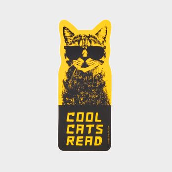 The Library Store - Cool Cats Read Sticker - Bookstores Near Me - Los Angeles, California The Library Store - Cool Cats Read Sticker - Bookstores Near Me - Los Angeles, California