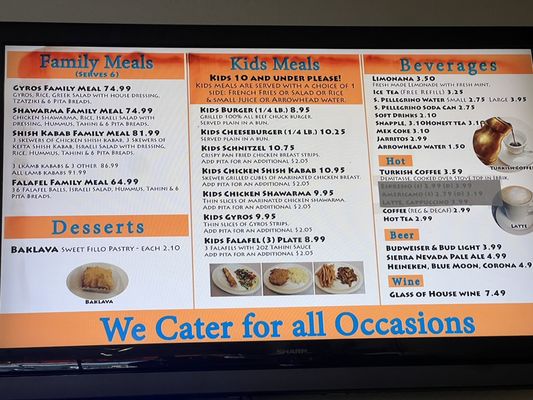 Menu photo 2 Kabab Burger Mediterranean Grill Lafayette, CA