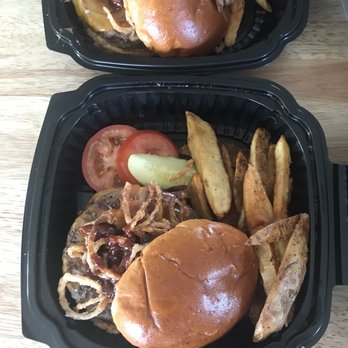 Wize Guys Bistro - Big boss burger with fries - Sports Bars Near Me - Flat Rock, Michigan Wize Guys Bistro - Big boss burger with fries - Sports Bars Near Me - Flat Rock, Michigan