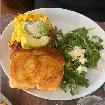 Over Easy Kitchen - Cacio e Pepe Egg Sandwich - Breakfast & Brunch Near Me - Marlboro, New Jersey