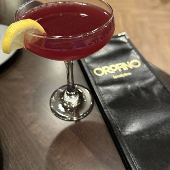 Orofino - Limoncello pomegranate martini - Italian Near Me - Fredericksburg, Virginia