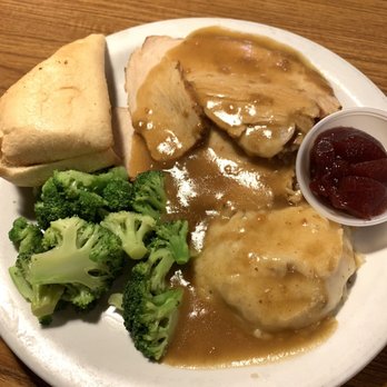 Denny's - Delicious turkey & dressing dinner! - Diners Near Me - Honolulu, Hawaii