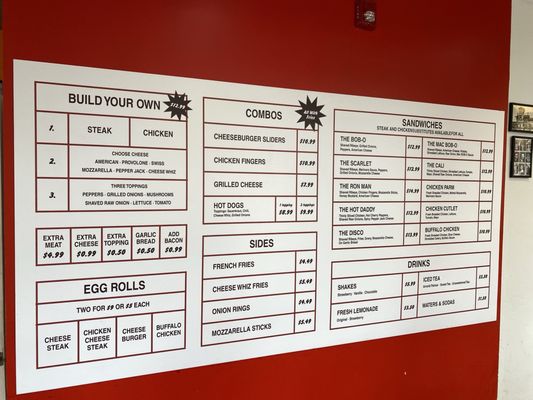 Menu photo 1 Bob-O's Cheesesteaks Ridgefield Park, NJ