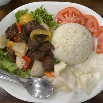 La Xanh Restaurant - Bo luc lac - Soup Near Me - Garland, Texas