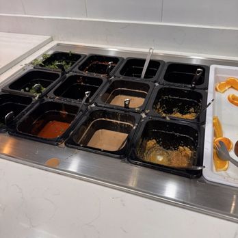 Happy Lamb Hot Pot - Sauce bar heaven. My faves: Sesame, minced garlic, chili paste... - Hot Pot Near Me - Naperville, Illinois