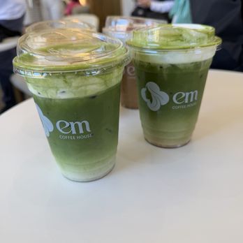 Em Coffee House - Banana Matcha and London Fog Salted Matcha (IG@ boba._.addict) - Coffee & Tea Near Me - San Jose, California Em Coffee House - Banana Matcha and London Fog Salted Matcha (IG@ boba._.addict) - Coffee & Tea Near Me - San Jose, California