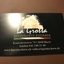 Ristorante la Grotta, - Carta da visita