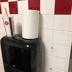 KFC - Towels not put in dispenser.