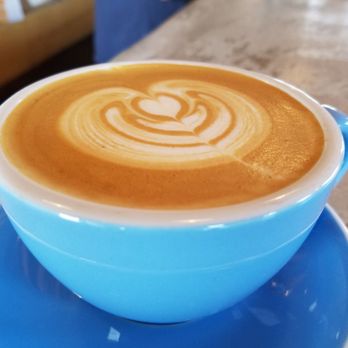 Magpie Coffee Roasters - Latte with ristretto pull. Shop is somewhat stealth with little signage but definitely worth seeking out. - Coffee & Tea Near Me - Reno, Nevada
