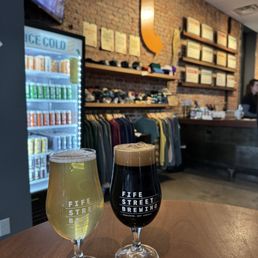 hawk knob cider & sternwheeler stout