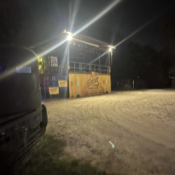 The Barn - They hold larger concerts on the this stage in the parking lot - Beer Bar Near Me - Cypress, Texas