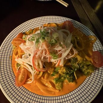 Izakaya Seasun - Spicy Crab Roe Pasta - Izakaya Near Me - New York, New York Izakaya Seasun - Spicy Crab Roe Pasta - Izakaya Near Me - New York, New York
