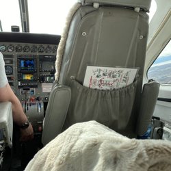 Grant Aviation - Front row seat