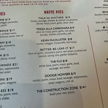 Benny's Big Time Pizzeria - Menu - Pizza Near Me - Wilmington, North Carolina