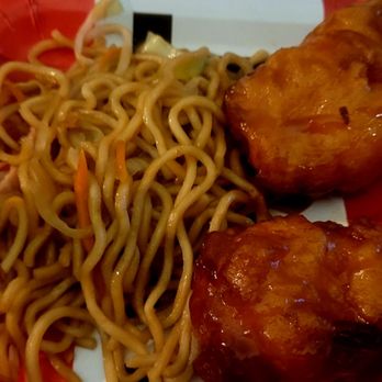 Yummy Bowl - Bbq pork lo mein, orange chicken - Chinese Near Me - Newport, Oregon Yummy Bowl - Bbq pork lo mein, orange chicken - Chinese Near Me - Newport, Oregon